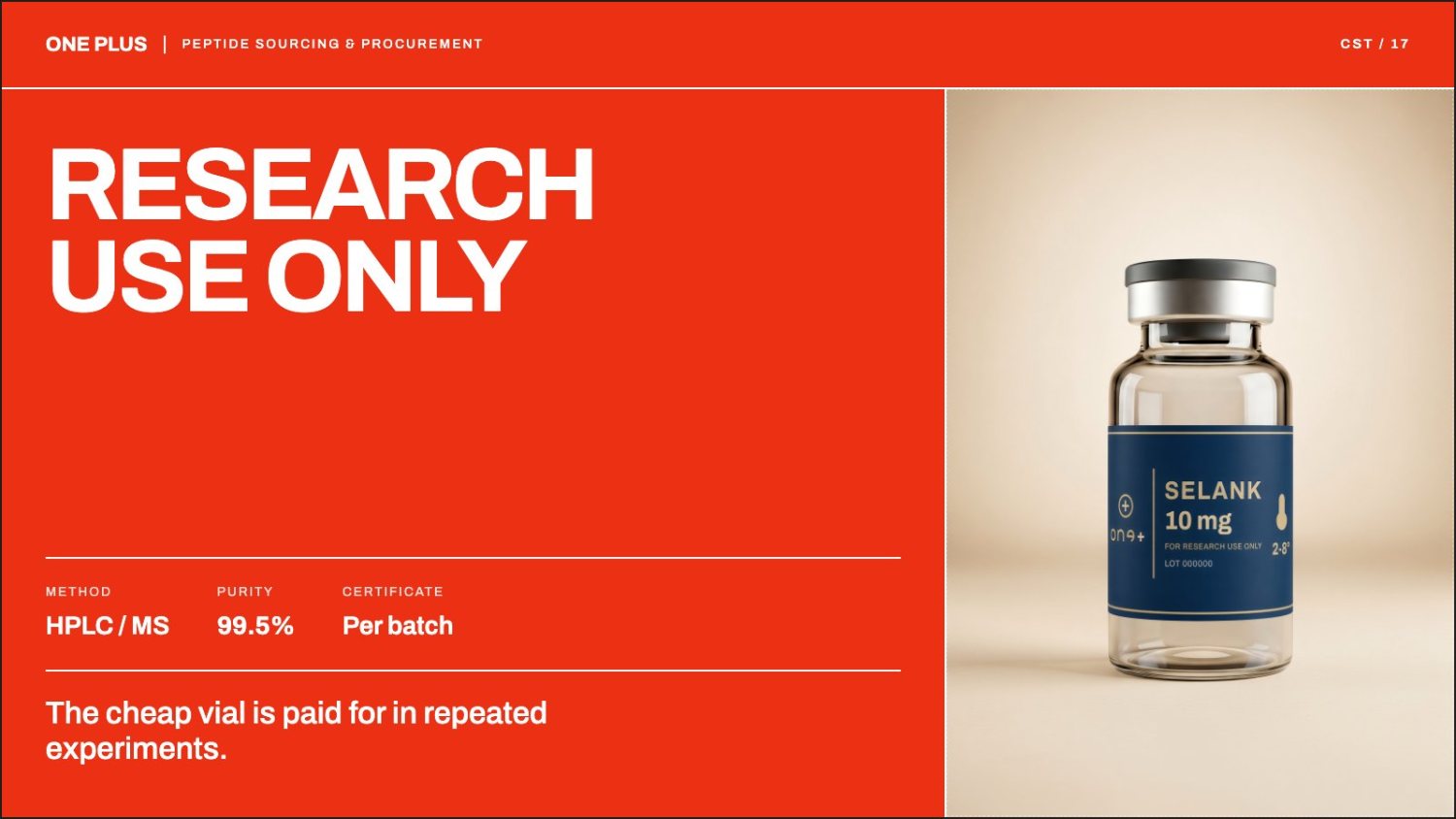 Editorial illustration for Why the Cheapest Peptide Costs Your Research